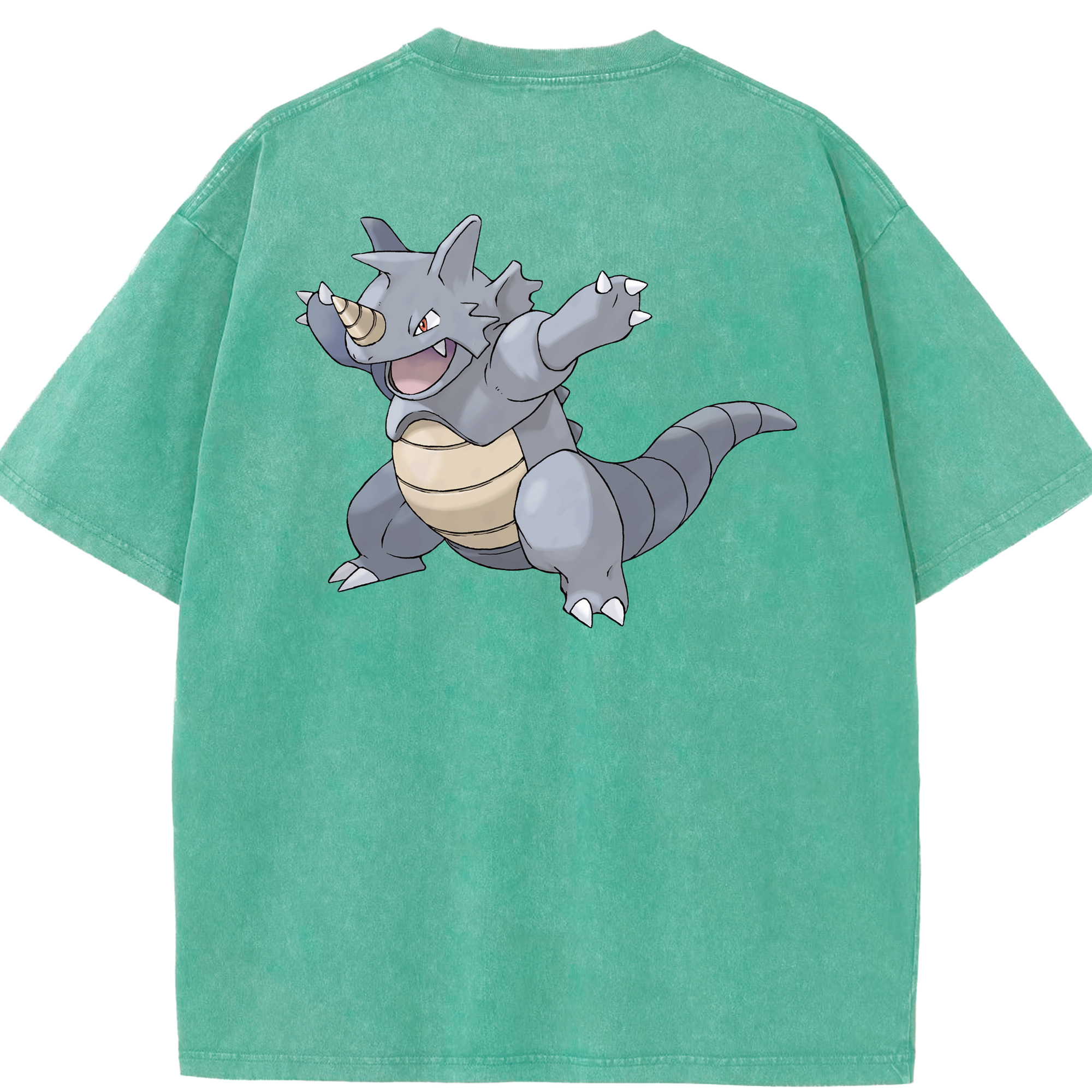 （画像用） ポケットモンスター Pokémon 綿100% ヴィンテージ風 半袖Tシャツ（背面プリント）
